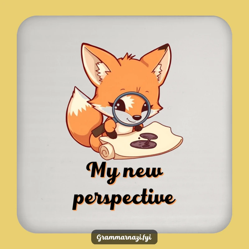 Funny Fox Coaster Set: Protect Surfaces with Humorous Charm