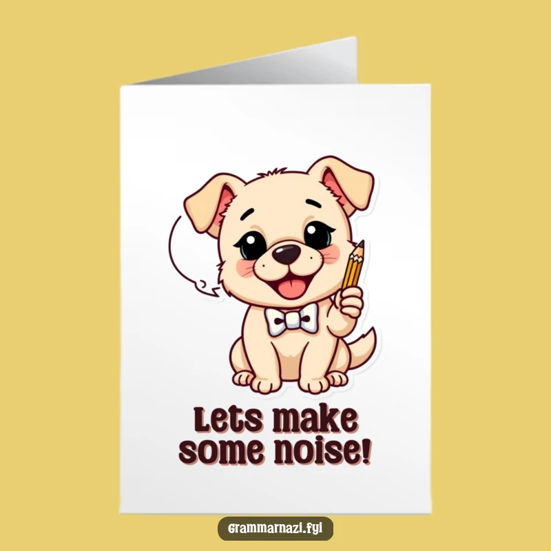 Free Printable Birthday Card: Funny Dog Bow Tie Planner, Hilarious Downloadable Gift!