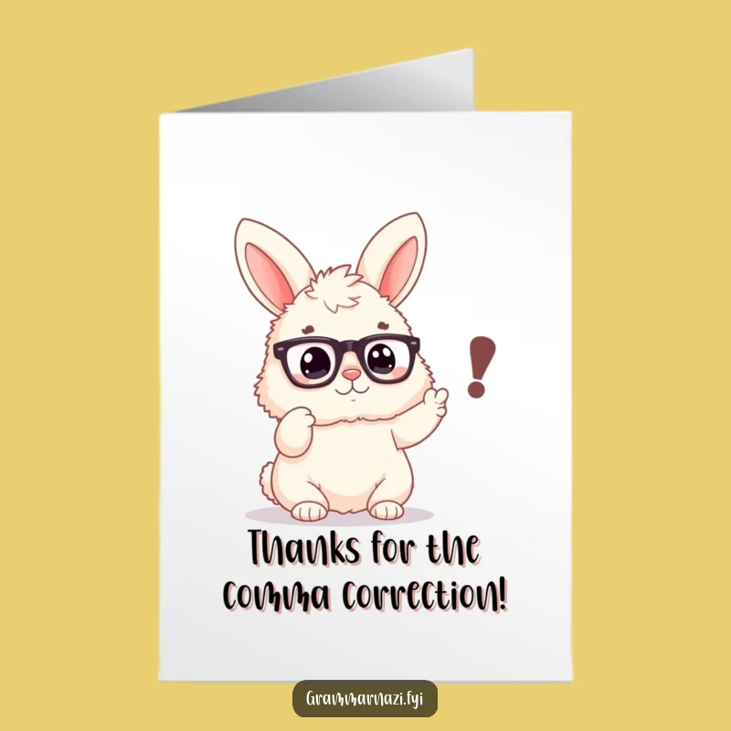 Free Printable Squirrel Thank You Card - Funny Red Pen Downloadable Gift