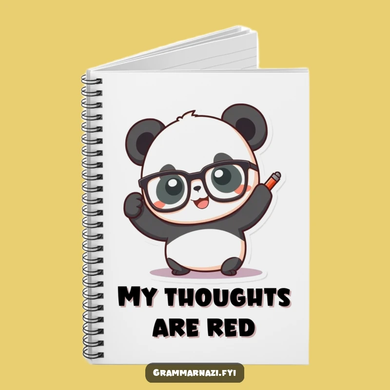 Funny Panda Scholar Notebook: Hilarious Journal for Smart Ideas & Class Notes